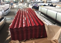 CGCC DX51D 900MMの前に塗られた波形の屋根ふきシートの熱い浸された電流を通された鋼鉄コイル