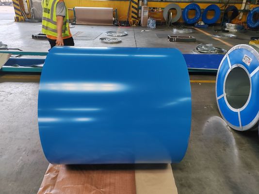購入 Pre Painted Steel Coil with 5-7μm Back Coating Thickness 30-275g/m2 Zinc Coating and 508/610mm Coil ID for Industrial Equipment online manufacture