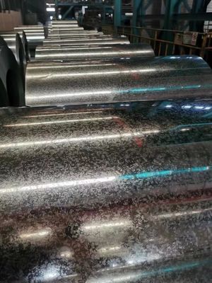 購入 明るい色合せ式熱浸し電熱鋼コイル 40~450g/m2 建設および工業製造のための亜鉛コーティング online manufacture