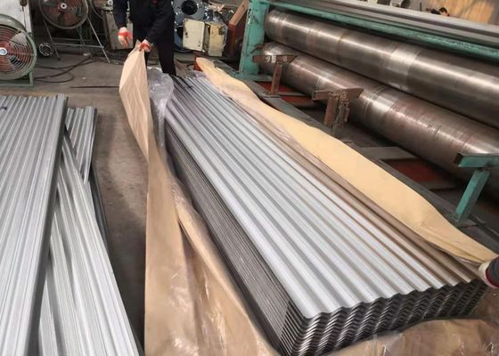 買う AZ180 DX51D 民間建築用 800mm 実効幅のガルバリューム波紋屋根シート online manufacture